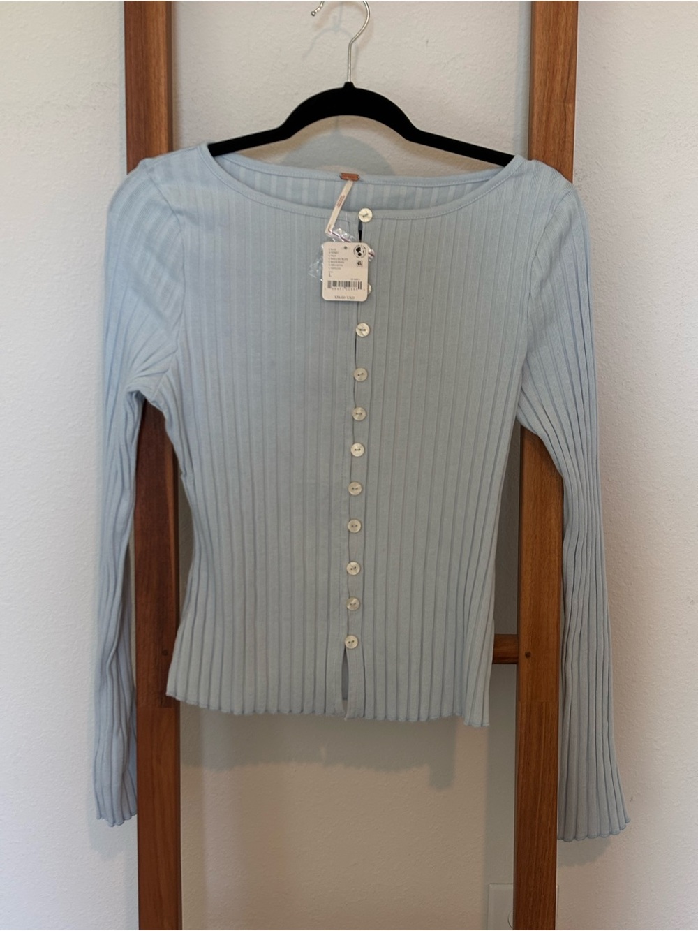 NWT Free People Button up cardigan